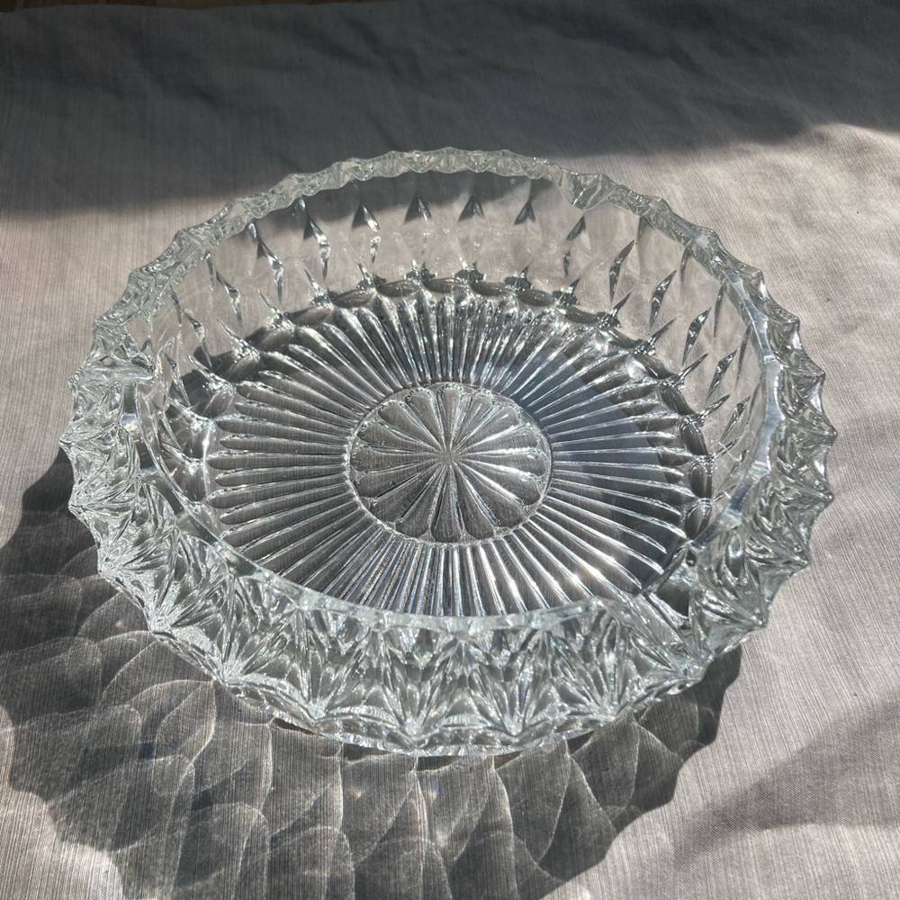 Your Mema’s Vintage Crystal Ashtray
